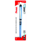 Pentel - Stylos Stick à gel EnerGel pointe aiguille - 0,5 mm - noir-L'encre à gel liquide vivide et très lisse sèche rapidement sans bavures