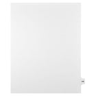 Mark Maker – Onglets séparateurs juridiques blancs, 1/15 onglets, format lettre, sans trous, numéro 149, 25/paquet-Onglets séparateurs blancs, 1/15 onglets