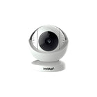 Invidyo - Moniteur video pour bebe avec vision nocturne et communication bidirectionnelle, blanc-Moniteur pour bebe