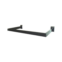 Eddie's - Barre de suspension en forme de U pour murs à lattes - 25-1/2 po l x 13-1/2 po P - Noir - 3/paquet-Barre de suspension pour murs à lattes