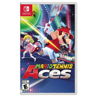Mario Tennis Aces pour Nintendo Switch-Rallye contre d'autres joueurs en simple ou en double comme l'un des 15 personnages du Royaume Champignon