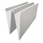 Staples Chemises suspendues de couleur, format lettre, 8 1/2 po x 11 po, gris-Format lettre