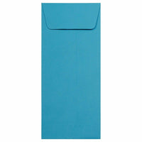 JAM Paper #10 Enveloppes Colourées pour affaires - 4,125" x 9,5" - Bleu recyclé - Paquet de 50-Couleur : Bleue