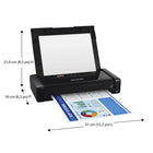 Epson - Imprimante mobile couleur sans fil WorkForce WF-110-Résolution maximale : 5 760 x 1 440 ppp (optimale)
