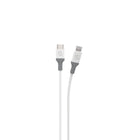 Câble Scosche 1,3 m (4 pi) pour les appareils USB-C/Lightning-Conçu pour offrir des vitesses de transfert rapides, avec une recharge et une synchronisation à haute efficacité pour vos appareils avec USB de type C/Lightning.