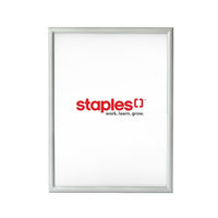 Futech – Support pour affiche SFM006, cadre à coins taillés encliquetables, 30 po x 24 po x 1/2 po, aluminium-Dimensions du cadre : 24 po x 30 po ; dimensions de l'affiche : 22 po x 28 po