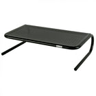 Allsop – Support de moniteur Metal Art avec plateforme à 18 po de largeur, noir (30336)-Le design épuré et intemporel élève votre portatif ou moniteur à 5,25 pouces de la surface, à une hauteur de vision confortable et ergonomique pour une réduction de tension dans le cou
