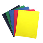 Merangue - Couverture de rapport à 3 attaches - couleurs assorties-Couverture de rapport au fini cuir