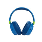 JBL - JR 460NC Casque circum-auriculaire sans fil à réduction de bruit pour enfants - Bleu-Conçu pour les enfants avec des commandes intuitives : Les enfants ont le contrôle grâce aux commandes faciles d’utilisation. Parfaitement adapté aux oreilles et à la tête des enfants, il est fabriqué à partir de matériaux sûrs et très résistants.