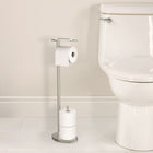 Support à papier hygiénique Ovo, chrome-Tige fabriquée en acier durable