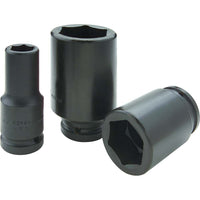 Gray Tools – Douille à choc 6 pans profonde, prise 1 15/16 x 3/4 po, noir-Taille : 1 15/16 po