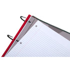 Five Star Reliure à anneaux flexible Notebinder, 80 feuilles, 10,5 po x 11,5 po-10