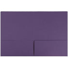 JAM Paper Chemise, 9 x 12 po, violet foncé, 12/paq.-Taille : 9 x 12
