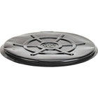 Cdf Corporation, Couvercles Protecteurs Pour Barils, Dessus Ouvert, Convient Aux 55 Gal. Us (45 Gal. Imp.), Noir, paquet de 6-Couleur Noir