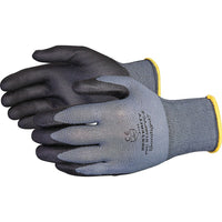 Superior Glove Works Ltd. - Gants À Paume Enduite De Pvc Dexterity Moyen/8, Rêvetement Mousse De Pvc, paquet de 12-Revêtement Mousse de PVC