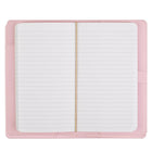 Ensemble de carnet de voyage PU avec motif floral, 1 encart ligné de 4 po x 7,25 po inclus-Encart : reliure cousue