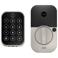 Yale - Assure Lock 2 - Sans clé avec Wi-Fi - Nickel satiné-Serrure de porte intelligente