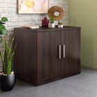 Sauder - Affirm Armoire de rangement commerciale - Noble Elm-La surface supérieure en mélamine est résistante à la chaleur, aux taches et aux rayures