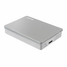 Toshiba - Disque dur externe portable Canvio Flex 2To, Argent-Fonctionne de manière interchangeable avec PC Windows, Mac, ainsi que l'iPad Pro et d'autres tablettes compatibles USB-C prêtes à l'emploi