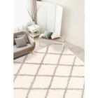 ECARPETGALLERY - Tapis Agadir Diamond Ivoire 6'7" x 9'6"-Rectangle