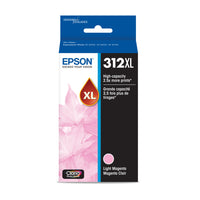 Epson - Cartouche d'encre T312XL620 Claria Photo HD - Grande capacité - Magenta clair-Qualité photo supérieure