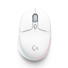 Logitech G705 Souris gamer sans fil avec éclairage RVB LightSync personnalisable - Blanc-Petite taille : petite souris gamer compacte conçue spécialement pour s’adapter à votre main