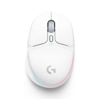 Logitech G705 Souris gamer sans fil avec éclairage RVB LightSync personnalisable - Blanc-Petite taille : petite souris gamer compacte conçue spécialement pour s’adapter à votre main