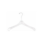Wamaco - Cintre de 15 po pour robe/chemise, transparent, paquet de 100-Cintre lourd