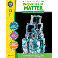 Livre numérique : Properties of Matter (format PDF, téléchargement pour 1 utilisateur), ISBN 978-1-55319-370-8, 5e à 8e année-Vous recevrez deux courriels : un confirmant toute la commande et l'autre avec un bouton Download Software (Télécharger le logiciel). Vous pouvez télécharger immédiatement ou revoir votre courriel pour télécharger plus tard.