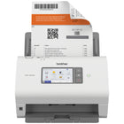 Brother - ADS-4900W Scanner de bureau professionnel pour volumes de numerisation eleves-PDF interrogeable, PDF sécurisé, PDF signé, PDF/A, PDF haute compression, TIFF, TIFF pages multiples, JPEG, BMP, TEXT, Word, Excel, PowerPoint