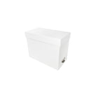 Gry Mattr - Boîte de classement pour dossiers suspendus de 7,25 x 13,75 x 10,6 po - blanche-Format A4