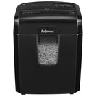 Fellowes - Déchiqueteuse 8 feuille à coupe transversale Powershred 8C, noir-Déchiqueteuse à coupe transversale pour usage personnel déchiquette papier, relevés bancaires, factures diverses, agrafes, trombones et cartes de crédit