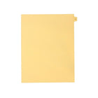 Mark Maker – Onglets séparateurs juridiques beiges, 1/15 onglets, format lettre, sans trous, lettre A, 25/paquet-Onglets séparateurs beiges, 1/15 onglets