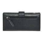 Club Rochelier - Pochette Femme avec Rabat Portefeuille - Noir-12 emplacements pour cartes de crédit