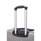 TOSCANO INTRECCIARE Grand bagage rigide de 30 po - Gris-Intérieur de luxe