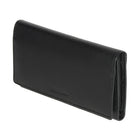 Roots - Femme Grand Portefeuille Pochette avec Chéquier Amovible - Noir-2 fenêtres d'identification