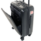 Air Canada - Bagage de cabine hybride de 19 po Compass Collection - Noir-Sangle de compression et séparateur en maille pour une organisation efficace