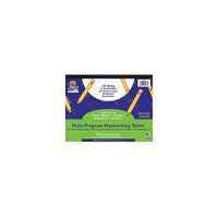 Pacon Zaner-bloser D'nealian Papier pour tablette d'écriture manuscrite multi-programmes, Grades 1re-2e, 10 1/2" x 8"-Conforme aux programmes d'écriture manuscrite D'Nealian™ Grade 1 et Zaner-Bloser™ Grade 2