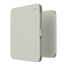 Speck - Coque Balance Foilio avec Microban pour iPad Mini (2021) - Vert Velours/Vert Mousse De Chêne-Porte-crayon Apple intégré