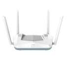 D-Link - AX3200 Eagle Pro AI Routeur intelligent Wi-Fi 6 - Blanc-Wi-Fi 6 (802.11ax) offre une connectivité sans fil ultra-rapide avec une portée et une fiabilité accrues