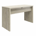 Mr, Kate - Bureau Winston - 121cm L x 74,2cm H x 50cm P - Noyer clair-Fabriqué à partir de matériaux à noyau creux structurellement sains et fini sur tous les côtés