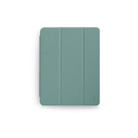 Étui JCPal DuraPro avec porte-crayon pour iPad Pro 11" (Modèle 2021) - Vert Minuit-Étui à rabat léger