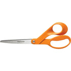 Ciseaux à anneaux orange originaux de Fiskars - 20 cm-Idéal pour couper une grande variété de matériaux