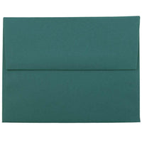 JAM Paper - Enveloppes format livret à rabat droit avec fermeture gommée, 4 3/8 x 5 3/4 po, sarcelle, 1000/paquet-Bleu sarcelle