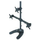 TygerClaw – Support de bureau à trois bras pour trois écrans, 27,5 x 20 x 16,5 po, noir-Support de bureau de taille moyenne
