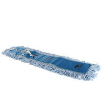Globe – Tête de vadrouille à épousseter Pro-Stat, 36 po x 5 po, attache bleue, paquet de 12-Pro-Stat utilise des propriétés électrostatiques pour attirer et retenir les particules de poussière