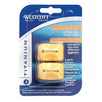 Westcott – Lames droites de rechange pour coupe-papier 13779, lames de coupe seulement, 2/paquet-Longueur de coupe de 12 po (30 cm)