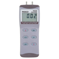 REED Instruments R3030 Manomètre à pression différentielle (30psi)-Affichage ACL rétroéclairé facile à lire