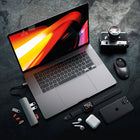 Satechi Adaptateur USB-C Ethernet Mince Multiport - Gris sidéral-1 x 4K HDMI port - 60Hz