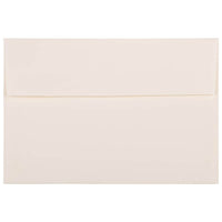 JAM Paper Enveloppes Strathmore A8, papier vergé blanc naturel, 250/paquet-Enveloppe Strathmore en papier vergé blanc naturel